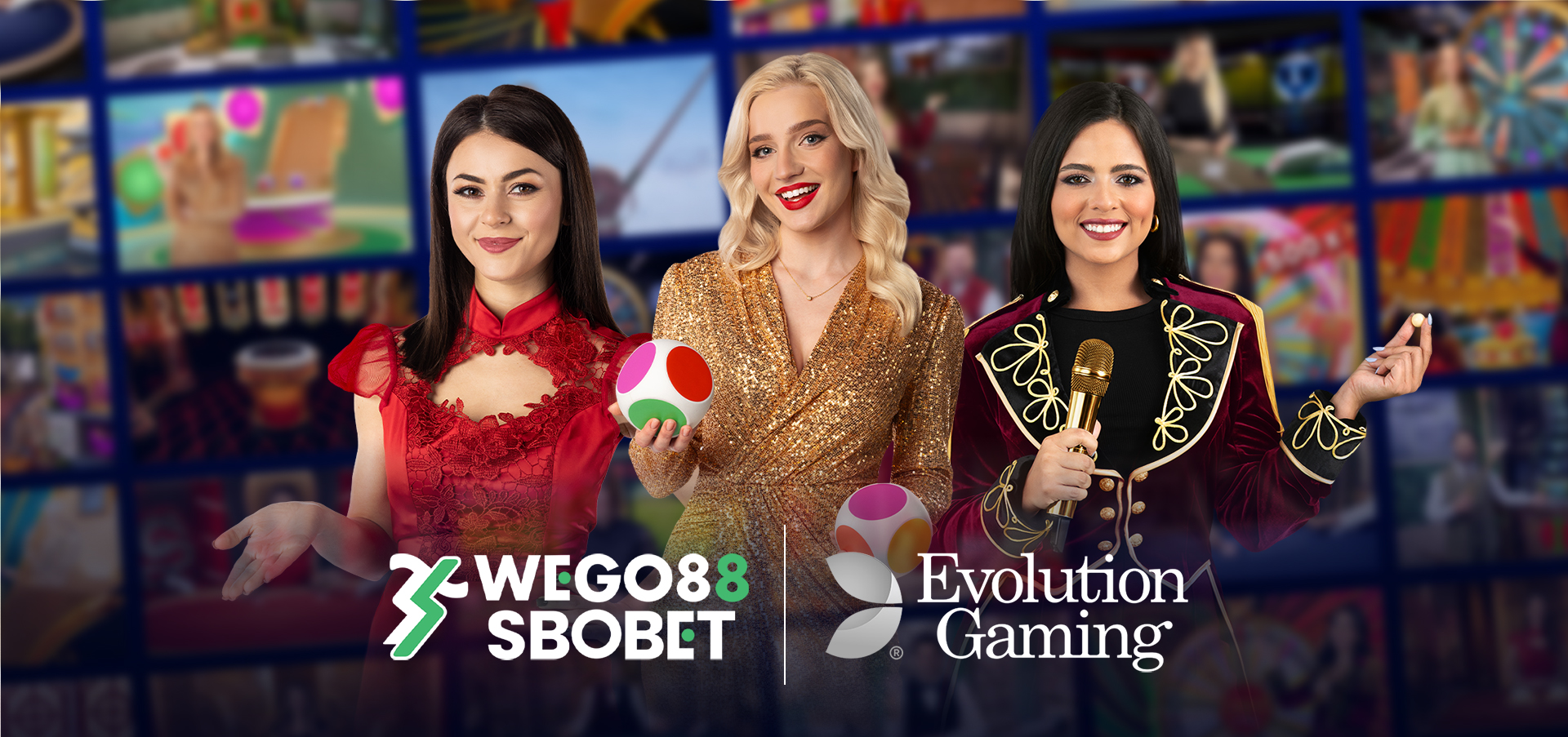 에볼루션 카지노 라이브 스튜디오 프로모션 이미지